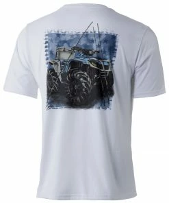 Huk KC 4 Wheel Rod Rack Tee