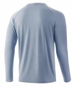 Mens Huk Waypoint Long Sleeve Shirt