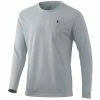Huk Icon X Pocket Long Sleeve Mens