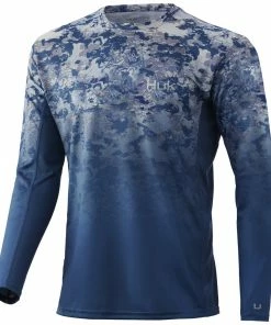 Huk Icon X Tide Change Fade Shirt Mens