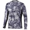 Mens Huk Icon X Mossy Oak Fracture Long Sleeve