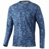 Mens Huk Icon X Running Lakes Long Sleeve