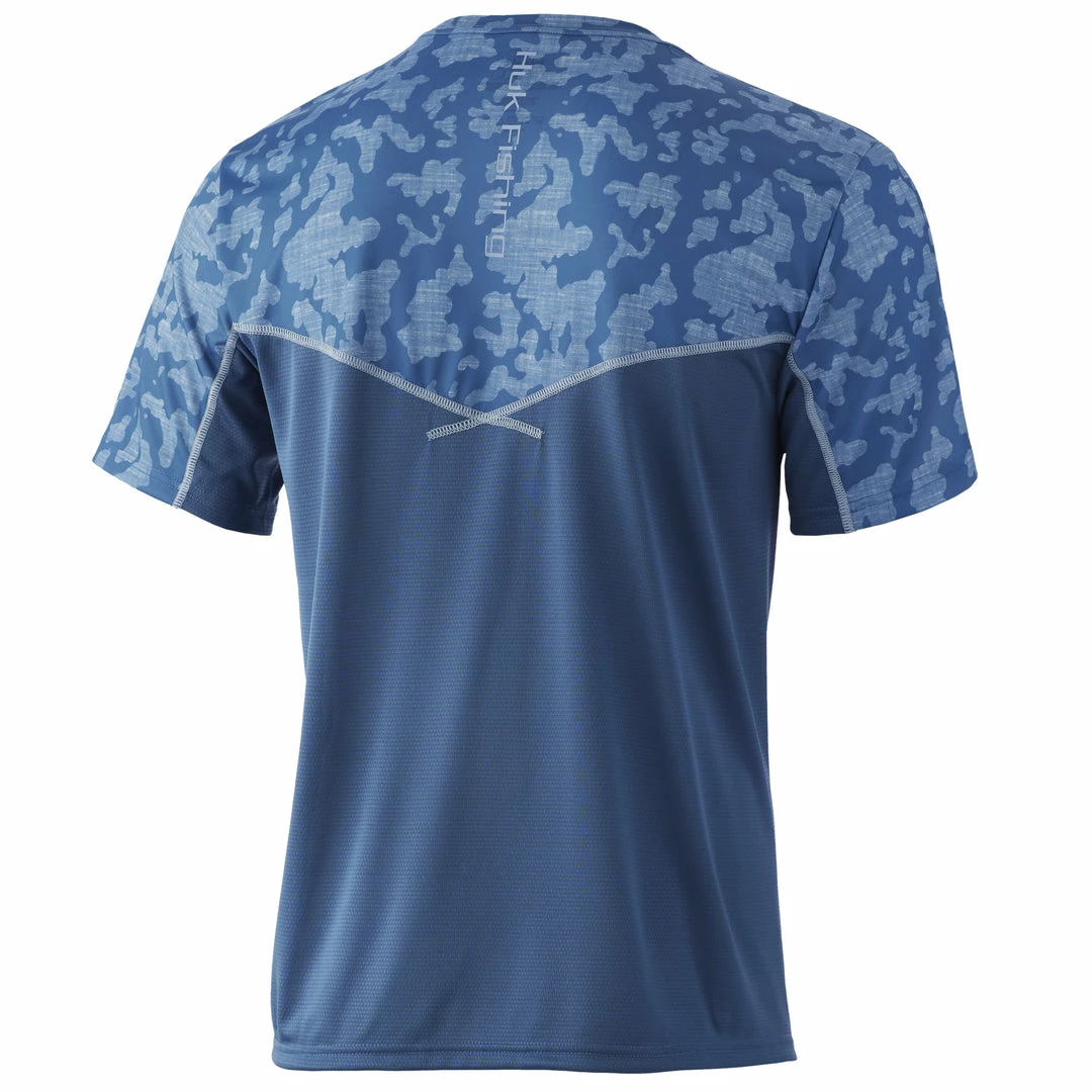 Huk Icon X Running Lakes Short Sleeve Mens