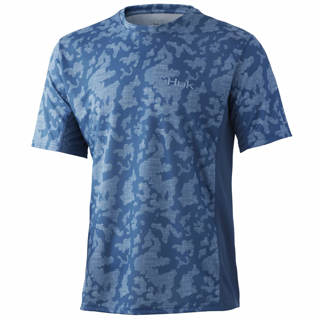Huk Icon X Running Lakes Short Sleeve Mens