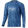 Mens Huk Running Lakes Vented Pursuit