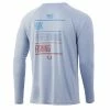 Huk Americana Pursuit Long Sleeve Mens