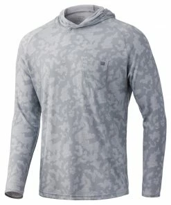 Mens Huk Waypoint Running Lakes Hoodie