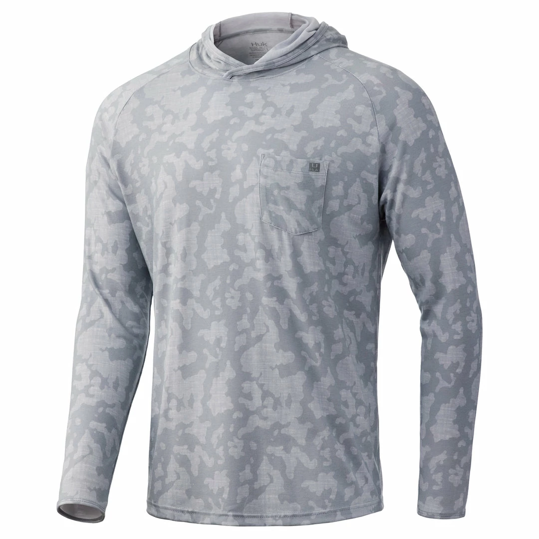 Mens Huk Waypoint Running Lakes Hoodie