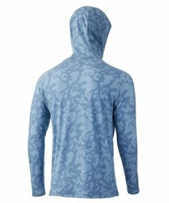 Huk Waypoint Running Lakes Hoodie Mens
