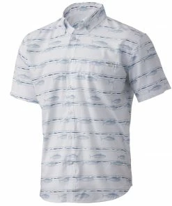 Mens Huk Tuna Pastel Teaser Short Sleeve