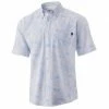 Huk Kona Ocean Palm Button-Down Mens