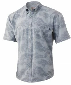 Huk Kona Covered Up Button-Down