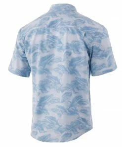 Mens Huk Kona Covered Up Button-Down