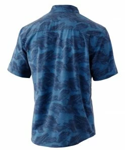 Huk Kona Covered Up Button-Down Mens