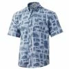 Huk Kona Stamped Button-Down Mens