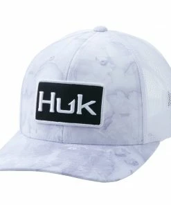 Huk Mossy Oak Fracture Trucker Cap Mens