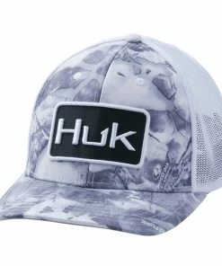 Huk Mossy Oak Fracture Stretch Trucker Mens