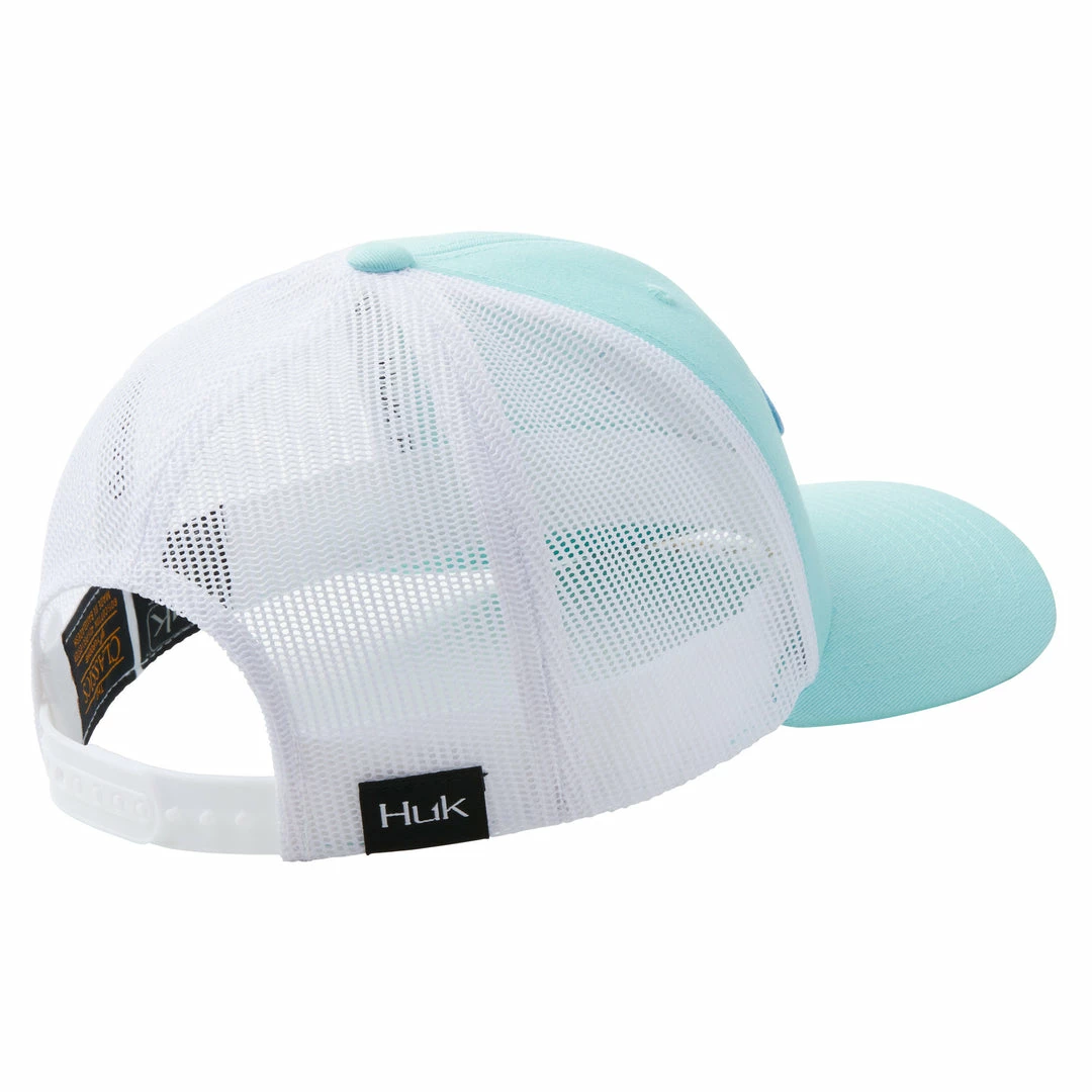 Huk Fish Diamond Patch Trucker Cap