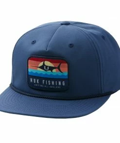 Mens Huk Sunset Marlin Unstructured Hat