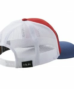 Huk Americana Colorblock Trucker Mens