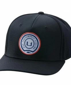 Mens Huk A1A Rope Performance Stretchback Hat