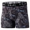 Mens Huk Ocean Palm Boxer Brief