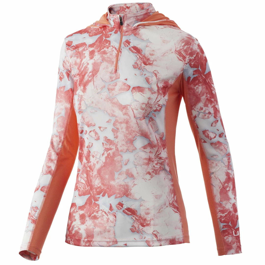 Huk Womens Icon X Mossy Oak Fracture Hoodie