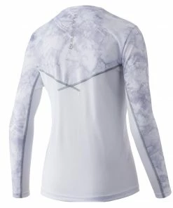 Huk Womens Icon X Mossy Oak Fracture Long Sleeve