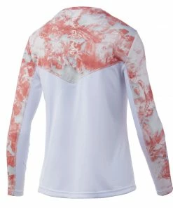 Huk Womens Icon X Mossy Oak Fracture Long Sleeve