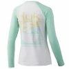 Huk Womens Marlin Palm Horizon Double Header