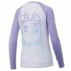 Huk Womens Marlin Palm Horizon Double Header