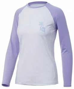 Huk Womens Marlin Palm Horizon Double Header