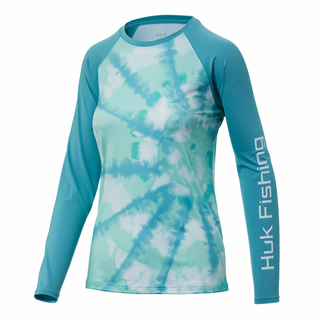 Huk Womens Spiral Dye Double Header