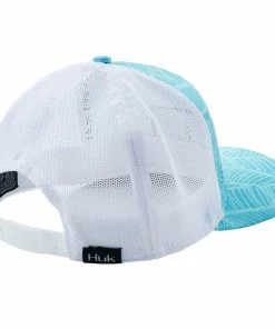Huk Womens Linear Leaf Trucker