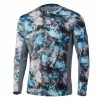 Huk Icon X Mossy Oak Fracture Long Sleeve Mens