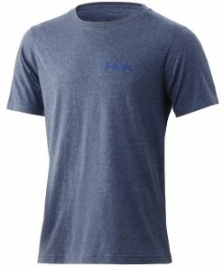 Huk KC Bleeding Blue Tee Mens