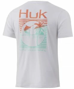 NEW Huk Marlin Palm Horizon Tee