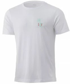 NEW Huk Marlin Palm Horizon Tee