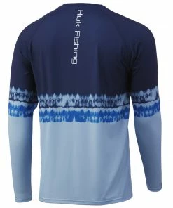 Mens Huk Salt Stripe Pursuit