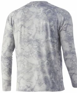 Mens Huk Mossy Oak Fracture Vented Pursuit