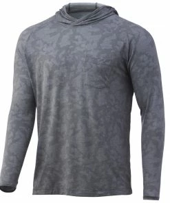 Huk Waypoint Running Lakes Hoodie Mens