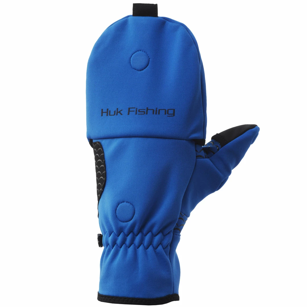 MENS Huk Windproof Softshell Flip Mitt